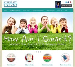 Celebrate Kids wordpress theme customization website image